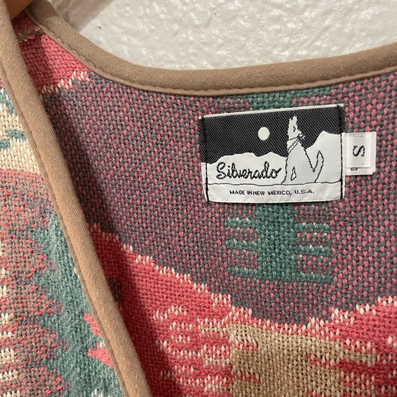 Silverado quilted cotton heritage vest sz small New Mexico brand - Picture 3 of 8